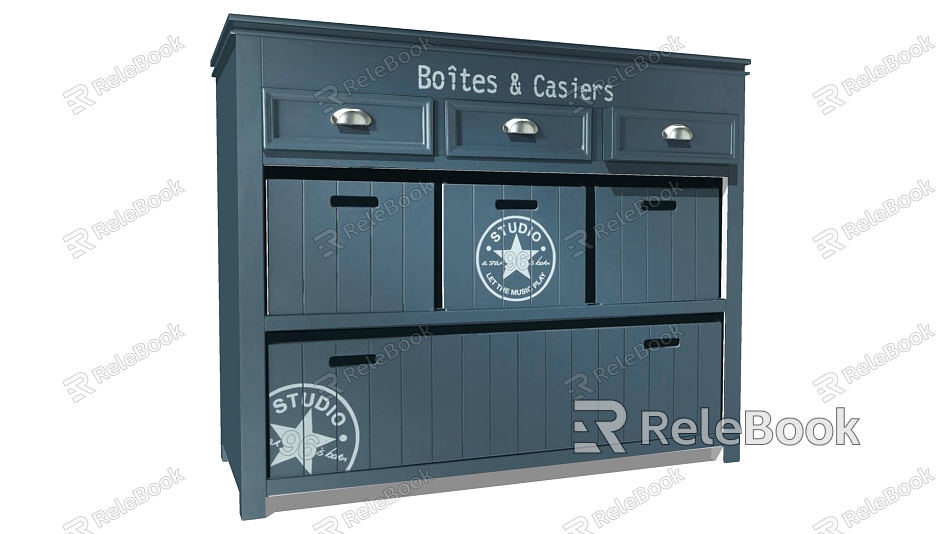 Bucket cabinet model