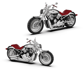 Modern Motorcycle Bentley Motorcycle 3d model