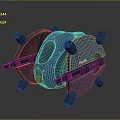 Mech Warrior Mech Soldier Machine Battlearm Mechanical Battlearm Machine Fighter Robot 3d model