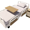Modern sickbed 3d model