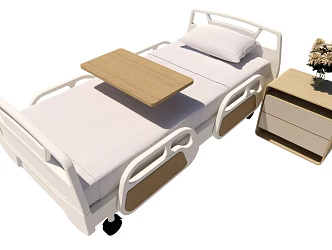 Modern sickbed 3d model