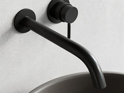 Modern faucet 3d model