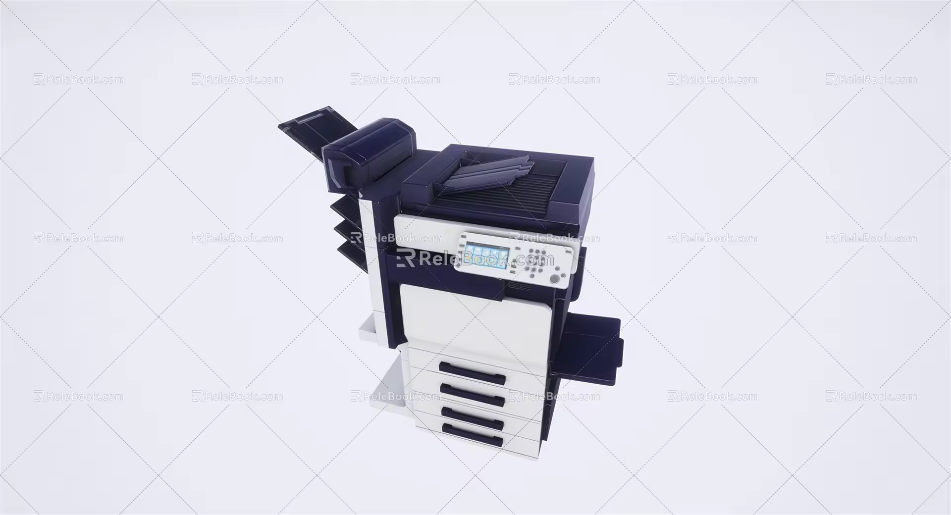 Modern Printers 3d model