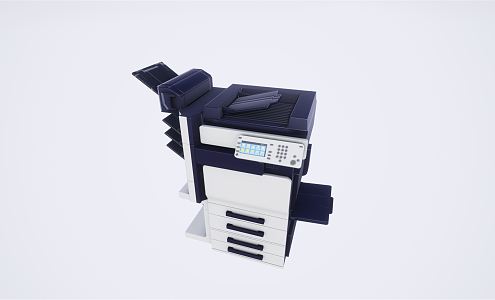 Modern Printers 3d model