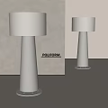poliform floor lamp Simple floor lamp White floor lamp 3d model