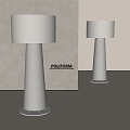 poliform floor lamp Simple floor lamp White floor lamp 3d model