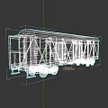 Vintage Rusty Old Train Carriage With Wooden Structure Windows And Wheels