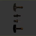 Shovel Soldiers Shovel Tools Hardware Tools Processing Tools 3d model