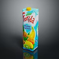 Florida Mixed Fruit Drink Carton with Banana Kiwi and Orange