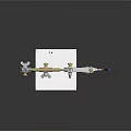 Modern Robot Arm Robot Arm Mechanical Arm Robot Arm Robot Head 3d model