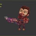 Characters Game Characters Game Characters Realistic Characters Cartoon Characters Handmade Cartoon Handmade 3d model