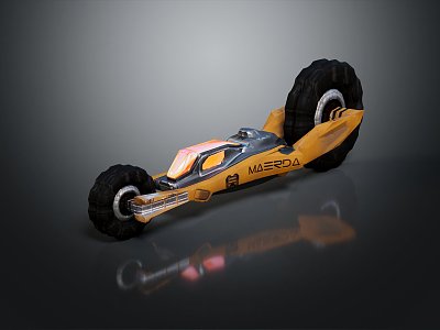 Modern Jet Motorcycle Sci-Fi Motorcycle Concept Motorcycle Flying Car model