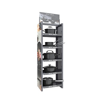 Shelf Customized Rack Display Rack Product Rack Iron Rack Roller Rack Rotating Rack Steel Structure Kitchenware Display Jewelry Rack Vertical Display Rack Hook Shopping Mall 3d model