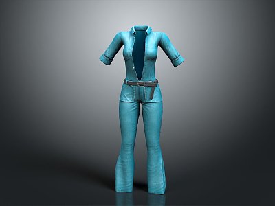 Jeans Casual Pants Denim Casual Pants Men's Pants Women's Pants Men's Pants Women's Pants 3d model