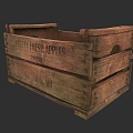 Rustic Wooden Crate with Whole Fresh Apples Pomona Label and Storage Design