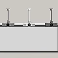 Projector screen 3d model