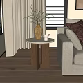 Modern Side Several Modern Side Several Corner Several Acrylic Side Several Marble Side Several Round Side Several 3d model