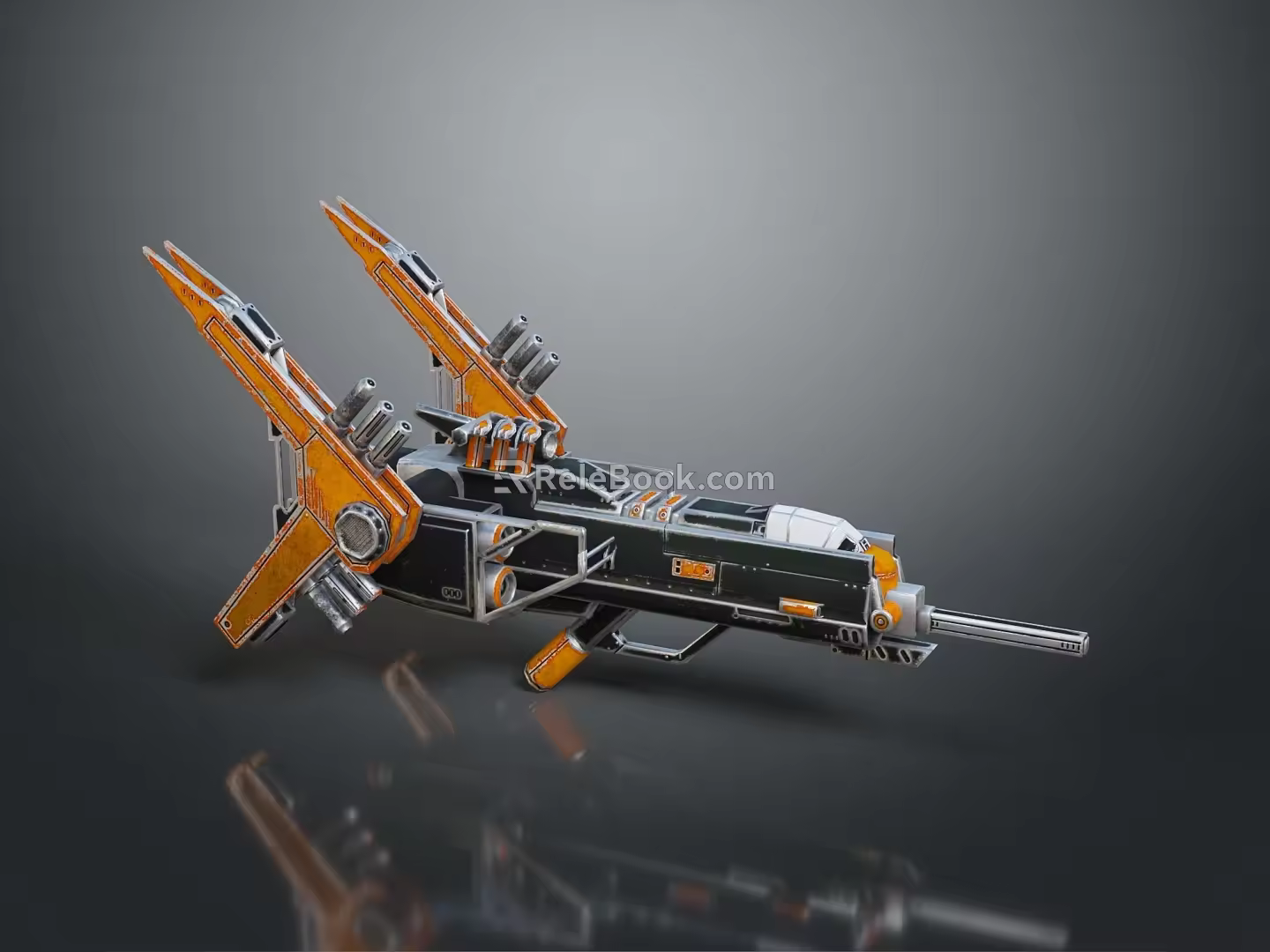 Science Fiction Weapon Future Weapon Science Fiction Equipment Concept Weapon Next Generation Weapon Next Generation Equipment 3d model
