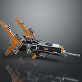 Science Fiction Weapon Future Weapon Science Fiction Equipment Concept Weapon Next Generation Weapon Next Generation Equipment 3d model