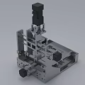 Sturdy Industrial Equipment With Metal Frame Platform And Mechanical Arm Structure