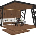 Modern Pavilion 3d model