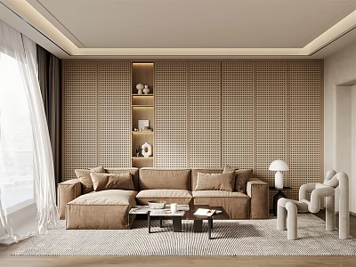 The Silent Living Room 3d model