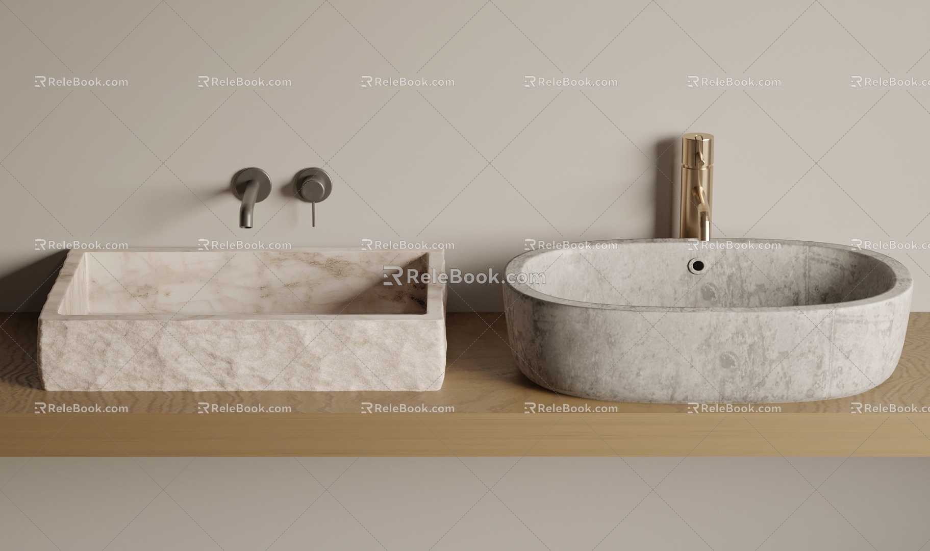 Basin Wash basin 3d model