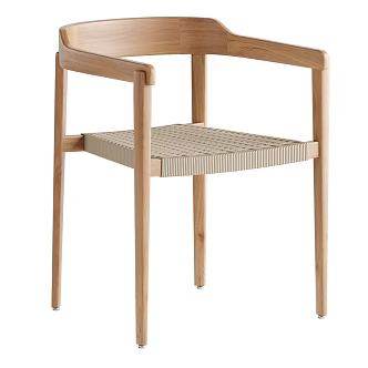 Nordic single chair 3d model