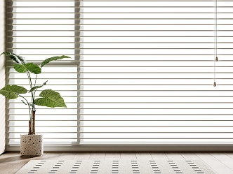 Modern venetian blinds 3d model