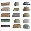 Sunshade Canopy 3d model