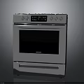 Toshiba Stainless Steel Electric Oven With Modern Digital Display And Control Panel