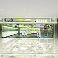 Indoor Playground With Colorful Game Machines Bright Lighting And Modern Interior