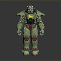 Mech Warrior Mech Soldier Machine Battlearm Mechanical Battlearm Machine Fighter Robot 3d model