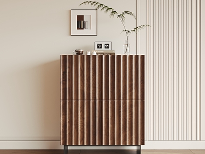 Modern Entrance Cabinet model