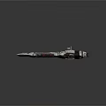 Modern Spaceship Spacecraft 3d model
