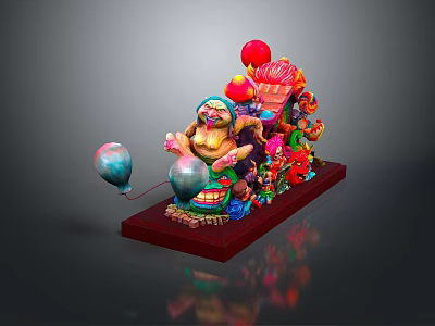 Monster Warrior Alien Monster Alien Monster 3d model