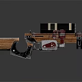 Modern crossbow 3d model