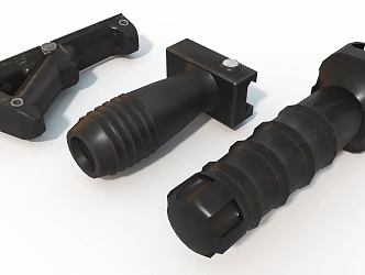 Gun head military supplies daily necessities game props 3d model