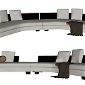 Modern Minotti Multiplayer Sofa 3d model