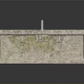Old Stained Stone Kitchen Sink With Double Faucets For Food Preparation