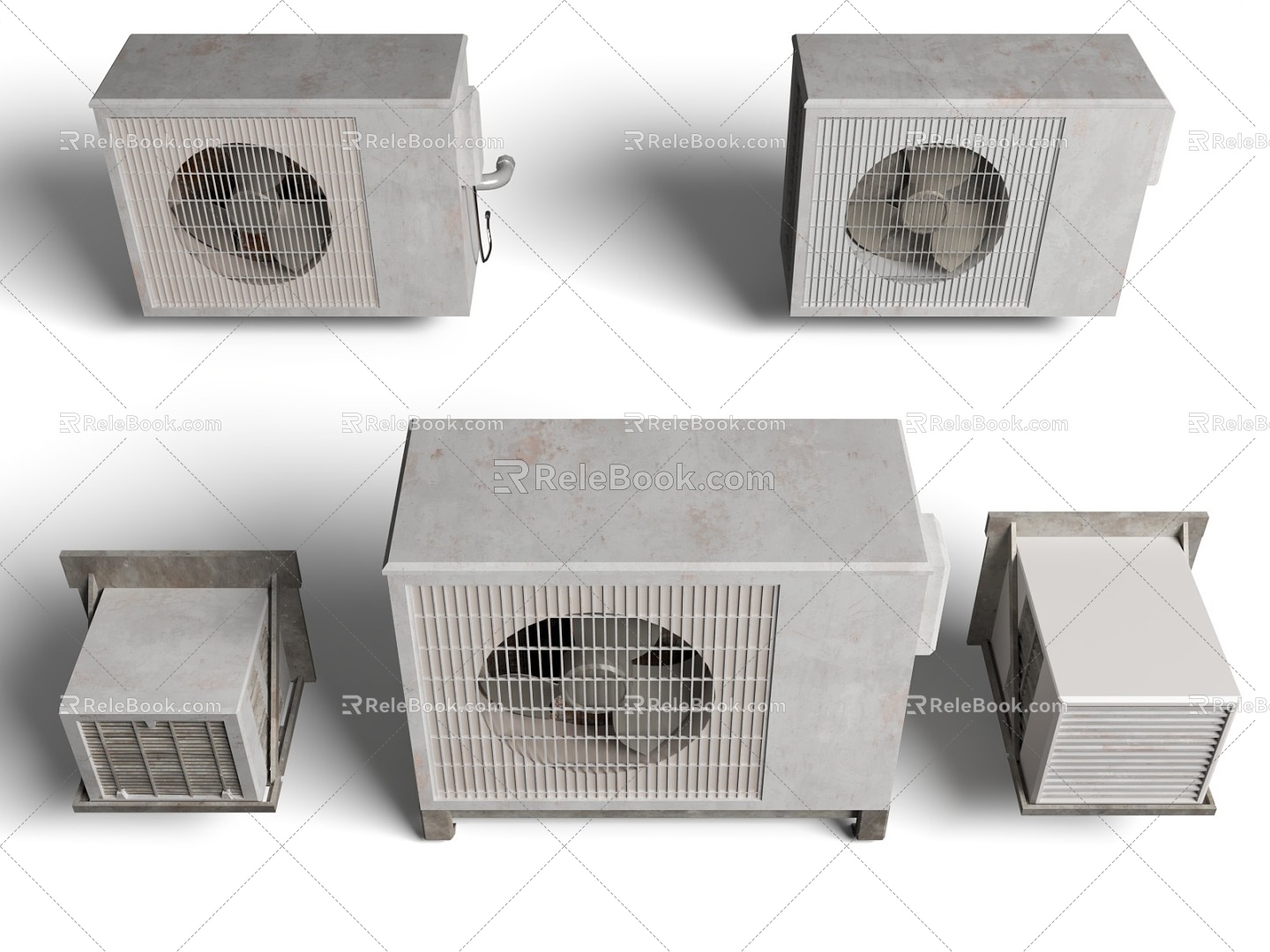 Air conditioning, air conditioning, outdoor ventilation, air conditioning, central air conditioning, air conditioning, window machine, air conditioning equipment 3d model