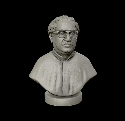 President of Modern Bangladesh 3d model President of Modern Bangladesh 3d model