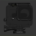 Durable Clear GoPro Electronic Camera Waterproof Protective Housing With Mount Stand