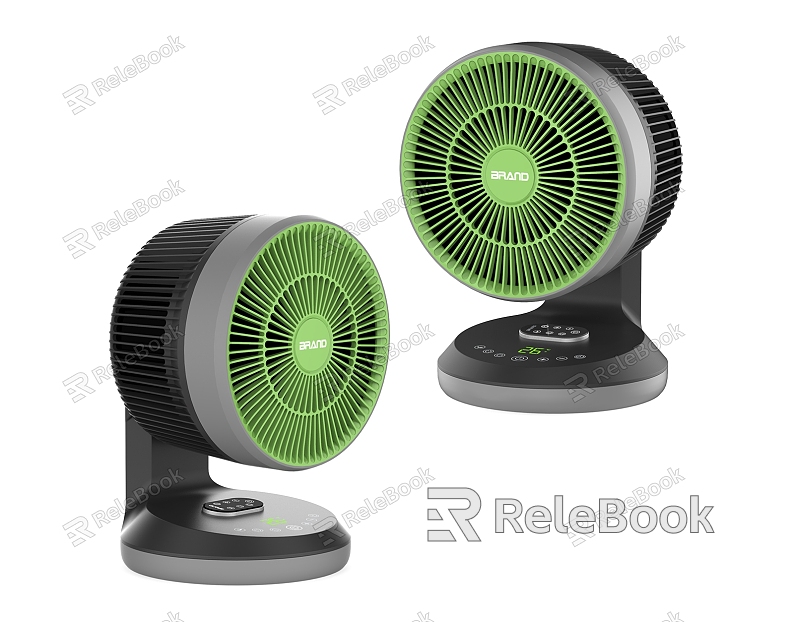 Household appliance circulation fan model