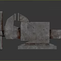 Vise vise tools Hardware tools Processing tools Furniture Realistic 3d model