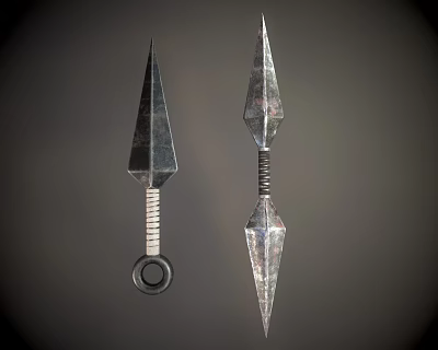 Bitter No Dart Hidden Weapon Ninja Weapon Naruto 3d model
