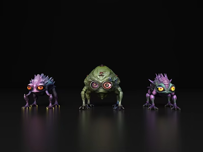 Mutant Species Alien Ghost Warcraft Monster Flame Demon King Hell Lord Hell Demon Warcraft Demon Abyss Lord Far Away 3d model