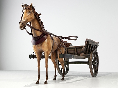 Chinese carriage 3d model