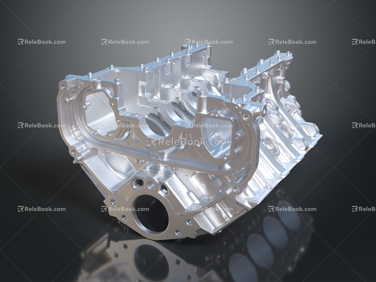 Modern Engine Racing Engine Racing Engine Car Engine 3d model