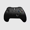 Black Xbox Wireless Game Controller With Colorful Buttons And Ergonomic Design Grip